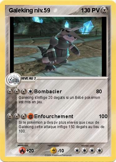 Pokemon Galeking niv.59