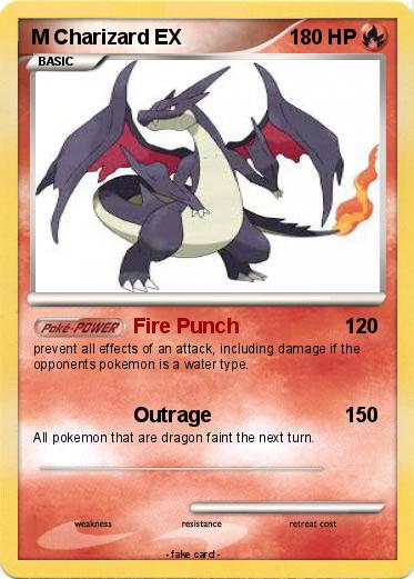 Pokemon M Charizard EX