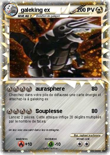 Pokemon galeking ex
