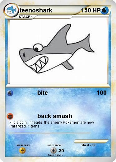 Pokemon teenoshark
