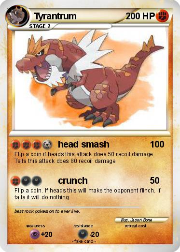 Pokemon Tyrantrum