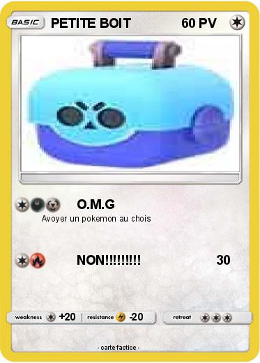 Pokemon PETITE BOIT