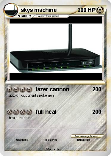 Pokemon skys machine