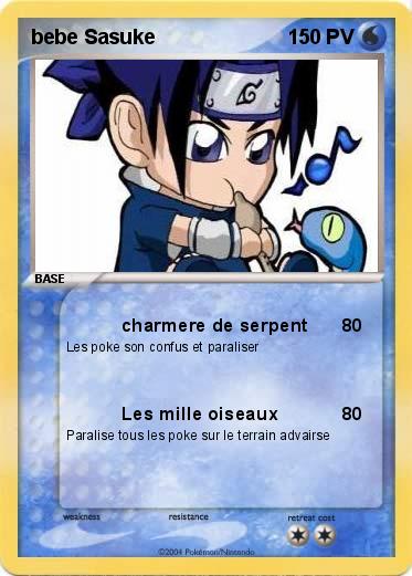Pokemon bebe Sasuke