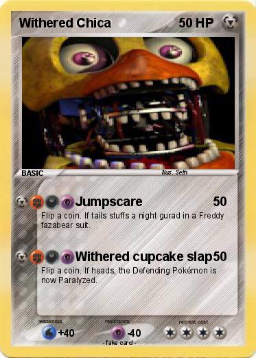 Pokemon Withered Chica