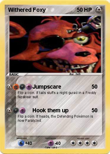 Pokemon Withered Foxy