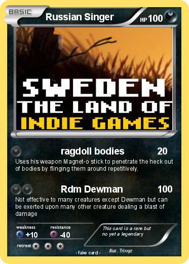 Pokemon Russian Singer