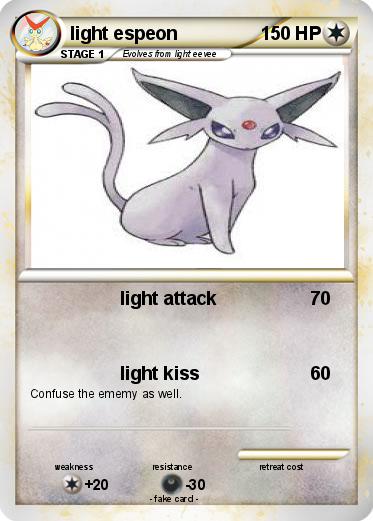 Pokemon light espeon