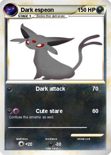 Pokemon Dark espeon