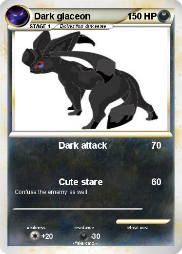Pokemon Dark glaceon