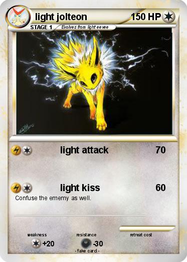 Pokemon light jolteon