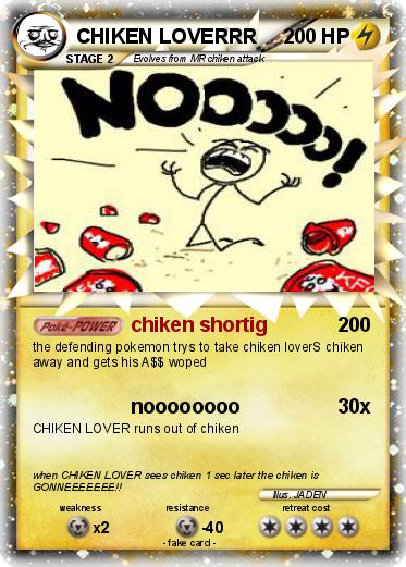 Pokemon CHIKEN LOVERRR