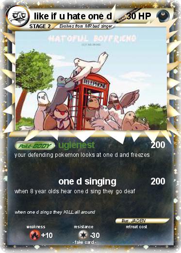 Pokemon like if u hate one d