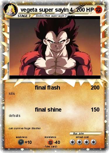 Pokemon vegeta super sayin 4