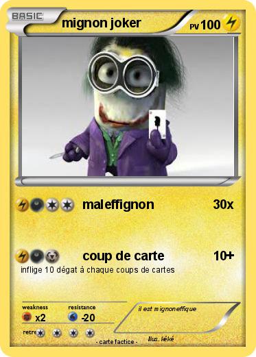 Pokemon mignon joker