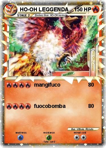 Pokemon HO-OH LEGGENDA