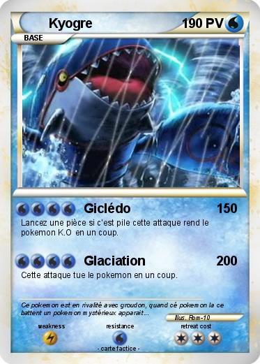 Pokemon Kyogre