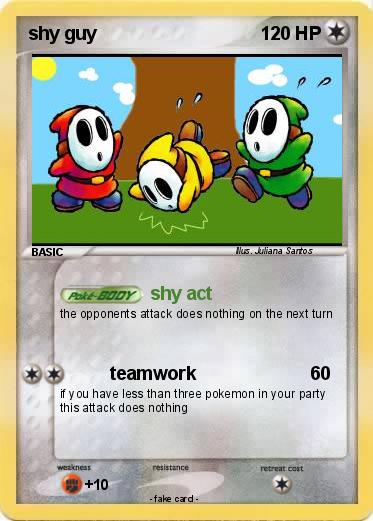 Pokemon shy guy