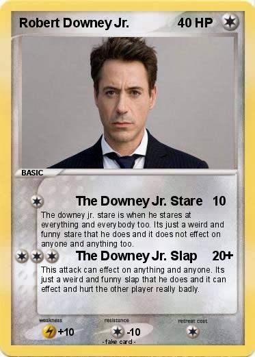 Pokemon Robert Downey Jr.