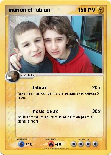 Pokemon manon et fabian