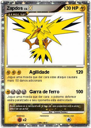Pokemon Zapdos