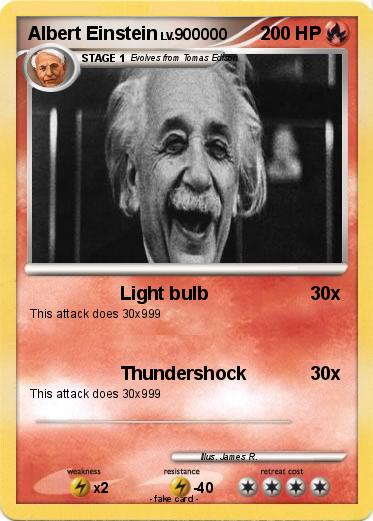 Pokemon Albert Einstein