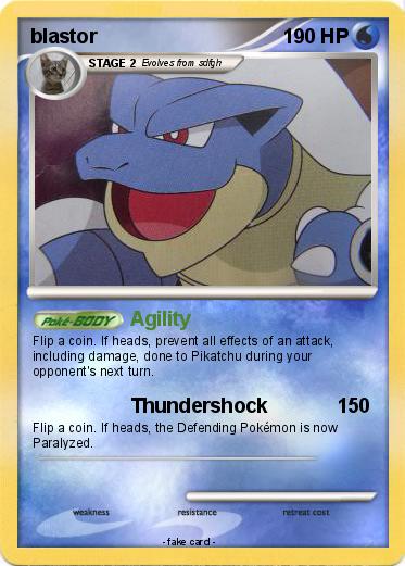 Pokemon blastor