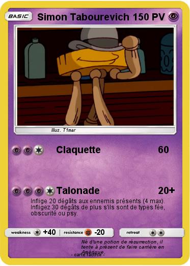 Pokemon Simon Tabourevich