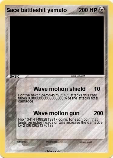 Pokemon Sace battleshit yamato