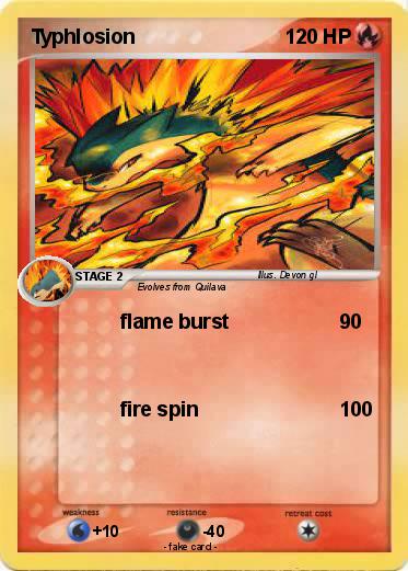 Pokemon Typhlosion