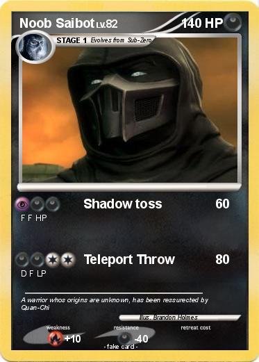 Pokemon Noob Saibot