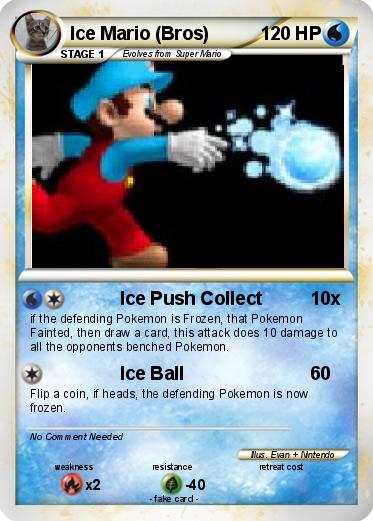 Pokemon Ice Mario (Bros)