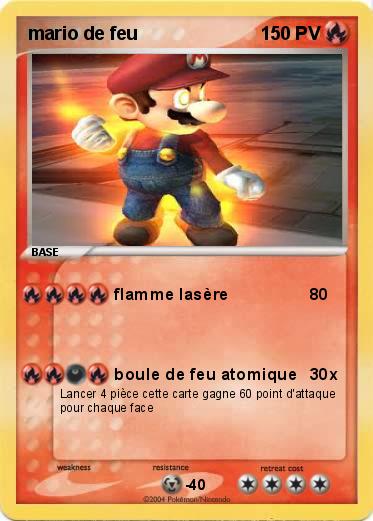 Pokemon mario de feu