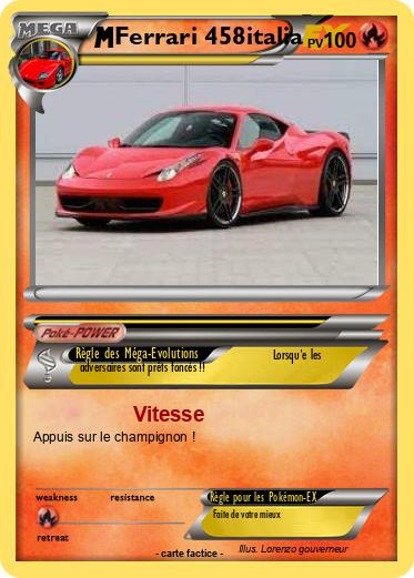 Pokemon Ferrari 458italia
