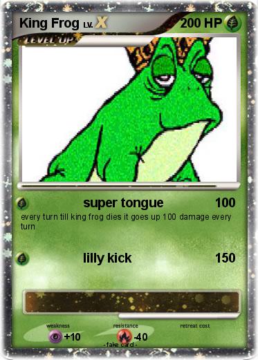 Pokemon King Frog