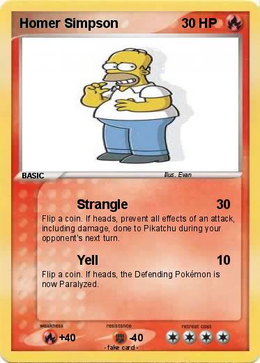Pokemon Homer Simpson