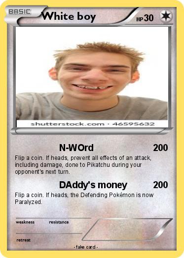 Pokemon White boy