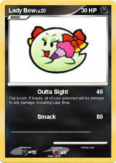 Pokemon Lady Bow