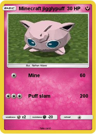 Pokemon Minecraft jigglypuff