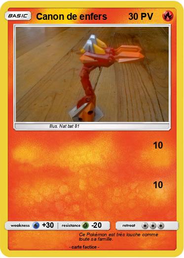 Pokemon Canon de enfers