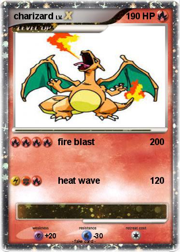 Pokemon charizard