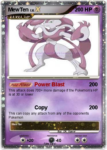 Pokemon MewTen