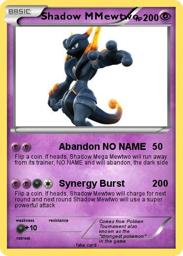 Pokemon Shadow MMewtwo