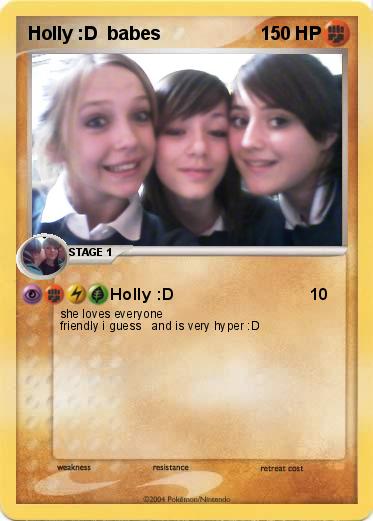 Pokemon Holly :D  babes