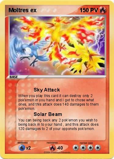 Pokemon Moltres ex
