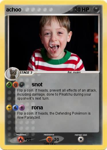 Pokemon achoo