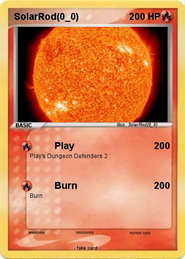 Pokemon SolarRod(0_0)