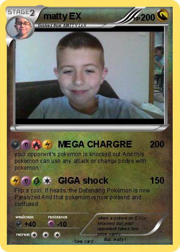 Pokemon matty EX
