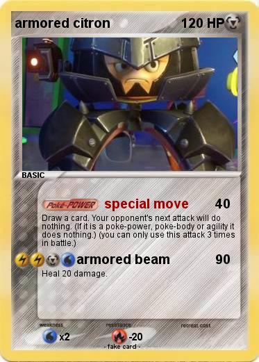 Pokemon armored citron