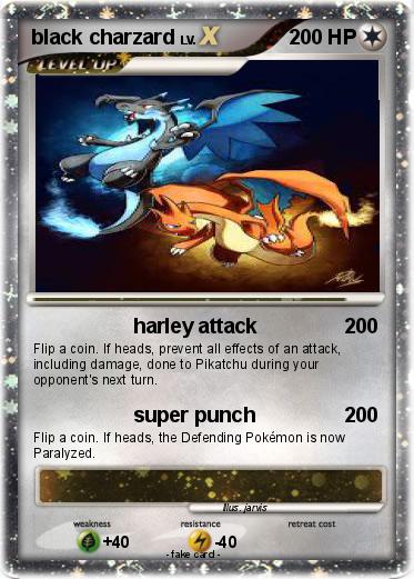 Pokemon black charzard